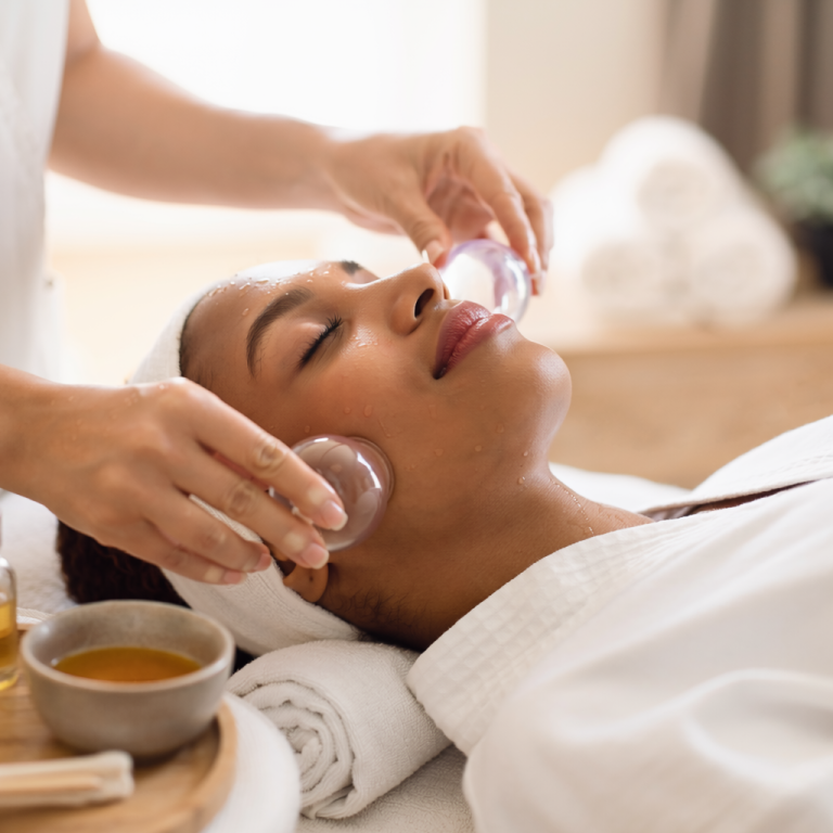face cupping facial treatment parisann beauty skincare